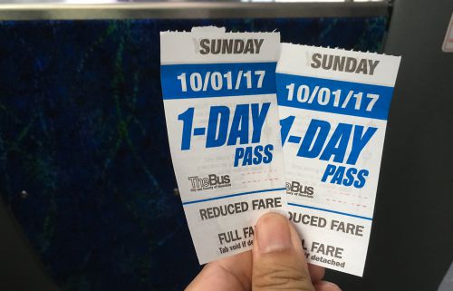 ハワイのTheBus 1日乗り放題$5.00って本当？