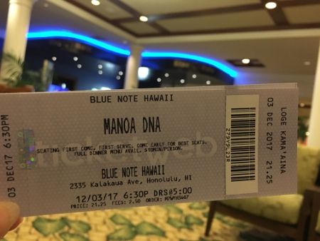 Manoa DNA @Blue Note Hawaii