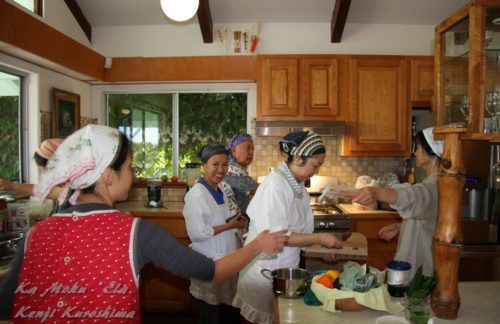 ハワイ島フォト日記　精進料理の料理教室？ここはハワイだよ！