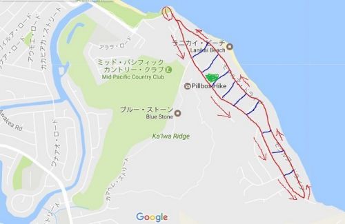 ● ラニカイエリア～詳しく伝わっていない駐車場所について