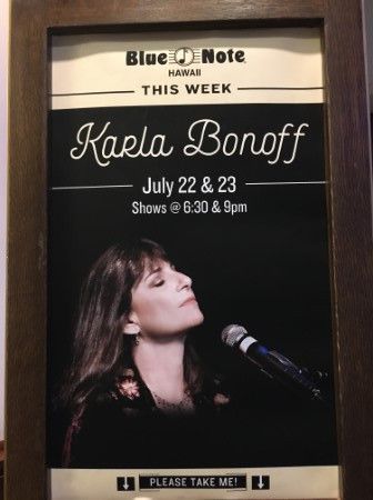 Karla Bonoff @Blue Note Hawaii