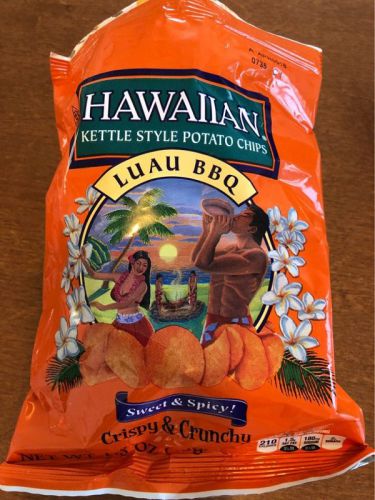 ハワイで見つけたら買ってみて！～「HAWAIIAN KETTLE STYLE POTATO CHIPS  Luau BBQ」