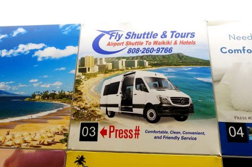 ダニエルKイノウエ国際空港からワイキキへの送迎は「Fly Shuttle（フライシャトル）」を使ってみた～予約の仕方・到着後の流れ・使ってみた感想は？