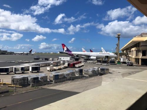 60代ハワイ旅行帰国便！コードシェアで大韓航空♪ご飯が美味しくて大満足！