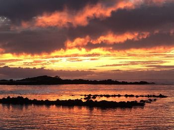 今日のハワイ島の夕焼け　２０２０年１０月１２日（ｂｙハワイ情熱星空ツアーズ）