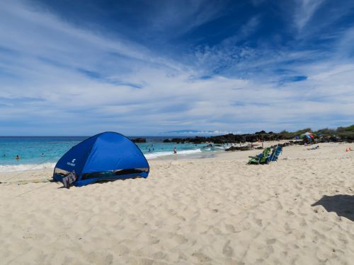 ハワイ島、クアベイのビーチで「これがあると快適に過ごせるな」と思ったもの