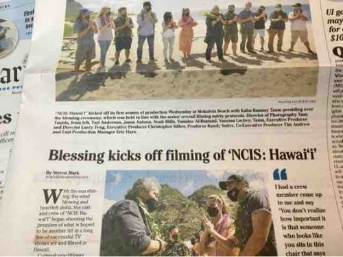 「NCIS：HAWAIIハワイ」撮影開始